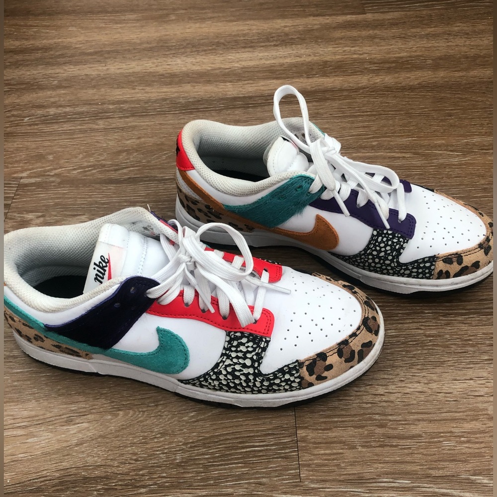 Nike Dunk Low SE Safari Mix Patchwork of Animal Print DN3866-100